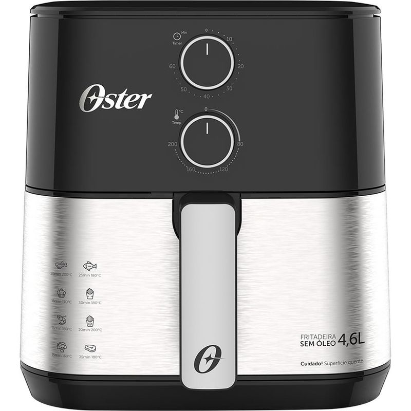 Fritadeira Oster Compact 4,6l Inox 220v - Ofrt520
