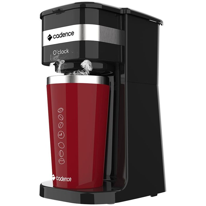 Cafeteira Elétrica Cadence O’clock Preto 110v - Caf205