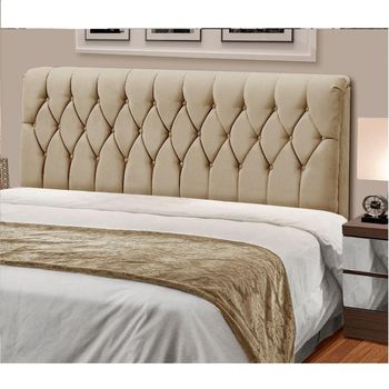 Cabeceira Estofada King 195cm Veloplus Istambul Dobuê