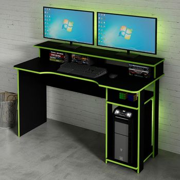 Mesa Gamer com Porta CPU ME4153 Tecno Mobili