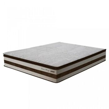 Colchão King 193cm Molas Ensacadas e Top Pillow Love Story Gazin