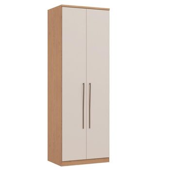 Guarda Roupa Solteiro 2 Portas Elegance Móveis Castro