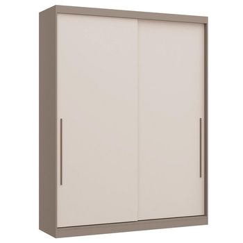 Guarda Roupa Solteiro 2 Portas de Correr Elegance Móveis Castro