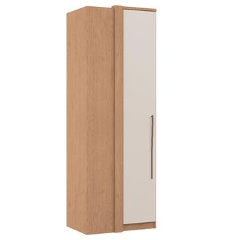 Guarda Roupa de Canto Modulado 1 Porta Elegance Móveis Castro