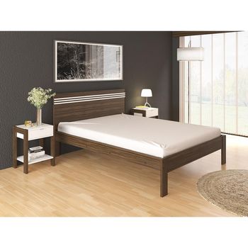 Cama Casal CM8009 Tecno Mobili