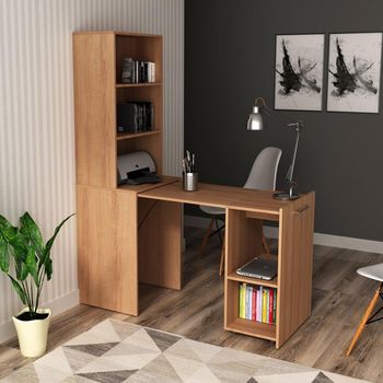 Armário com Mesa Retrátil ME4171 Tecno Mobili