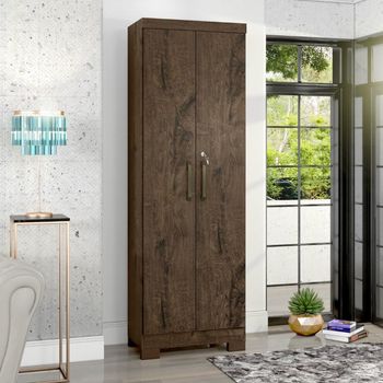 Armário Multiuso com Chave 2 Portas com Pés Max Plus Zanzini