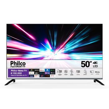 Smart TV Philco 50 Polegadas 4K UHD PTV50G70R2CSGBL