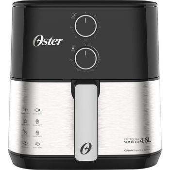 Fritadeira Elétrica Air Fryer Oster 4,6L Compact OFRT520
