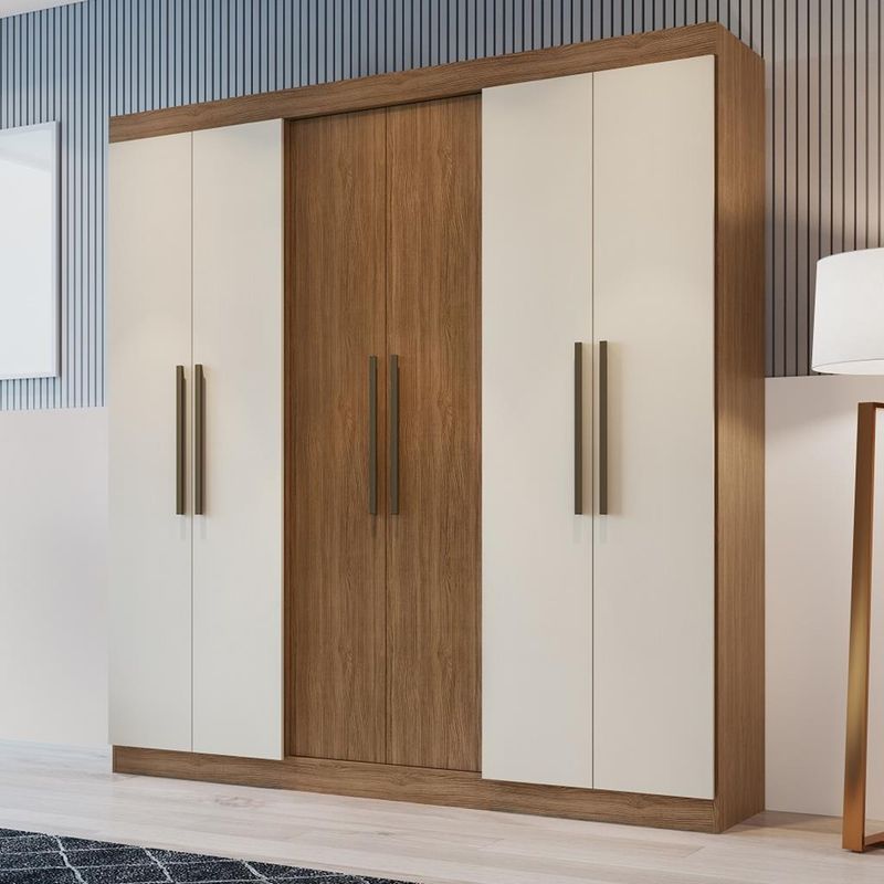 Guarda-Roupa--Casal-6-Portas-2-Gavetas-Salvador-Faimec