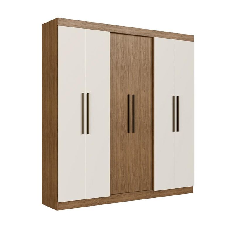 Guarda-Roupa--Casal-6-Portas-2-Gavetas-Salvador-Faimec