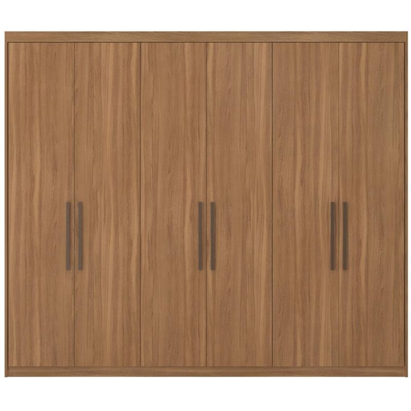 Guarda-Roupa-Casal-6-Portas-3-Gavetas-Sumatra-Demobile