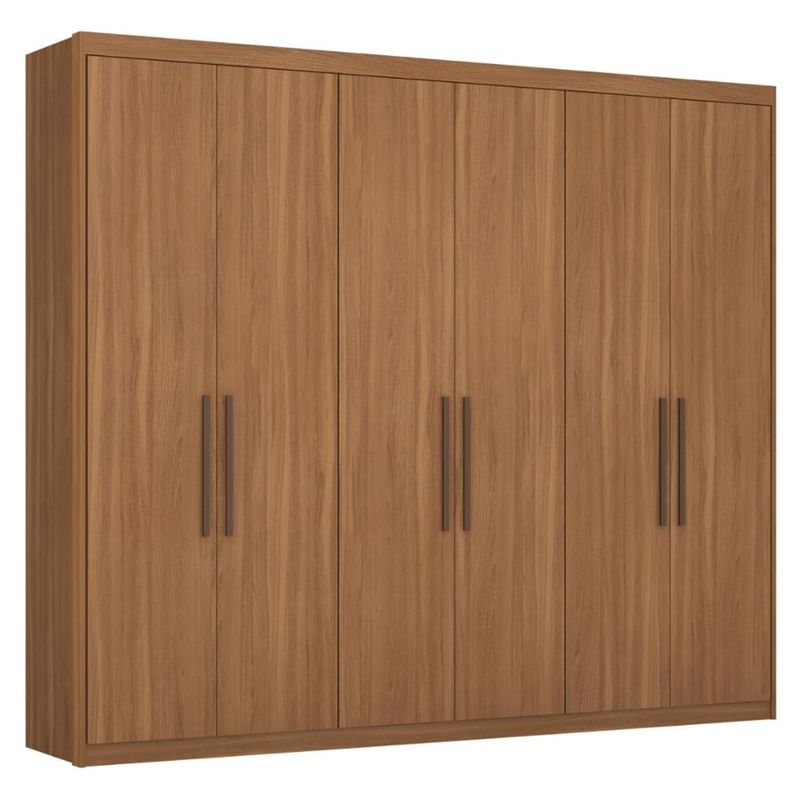 Guarda-Roupa-Casal-6-Portas-3-Gavetas-Sumatra-Demobile
