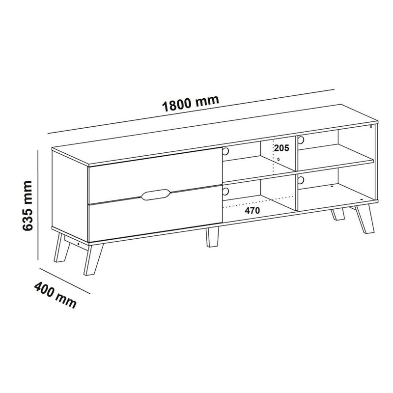 Rack-para-TV-ate-75-Polegadas-2-Gavetas-Verona-Artely