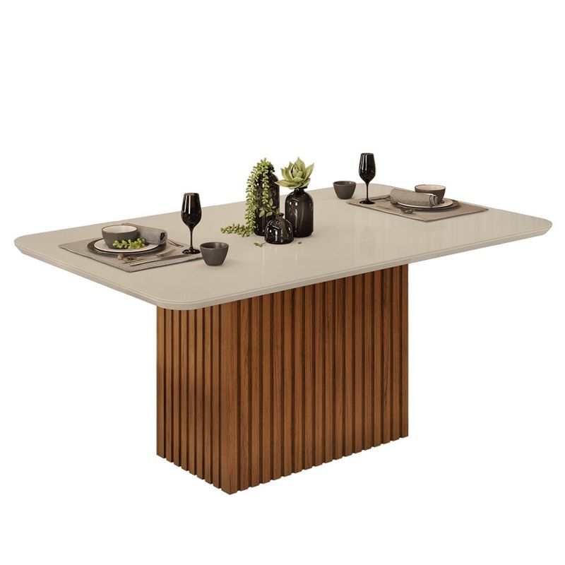 Mesa-de-Jantar-170cm-Tampo-Curvo-Canes-DJ-Moveis