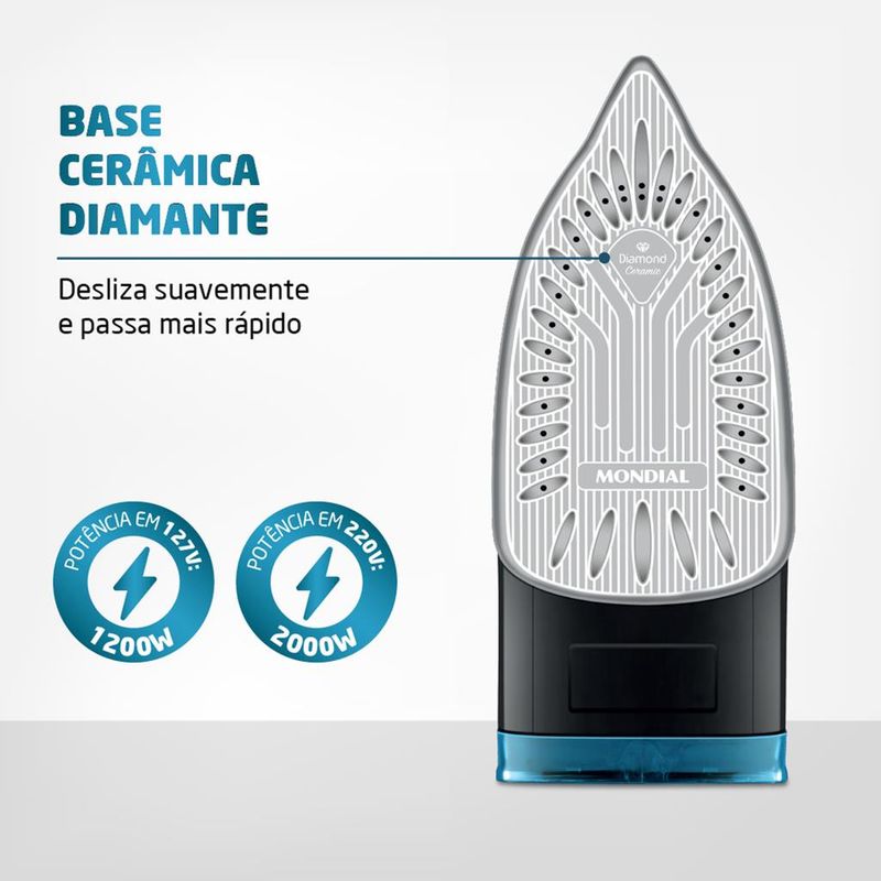 Ferro-de-Passar-Roupa-a-Vapor-Mondial-F-53-