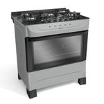 Fogão 5 Bocas Mueller Fratello Vetro MFV5BB