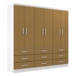 Guarda-Roupa-Casal-6-Portas-9-Gavetas-Bergamo-Evidencia
