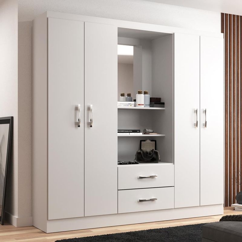 Guarda-Roupa-4-Casal-Portas-2-Gavetas-Capelinha-Evidencia-Moveis
