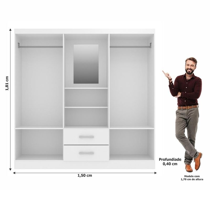 Guarda-Roupa-4-Casal-Portas-2-Gavetas-Capelinha-Evidencia-Moveis