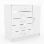 Comoda-5-Gavetas-1-Porta-Zurique-Evidencia-Moveis