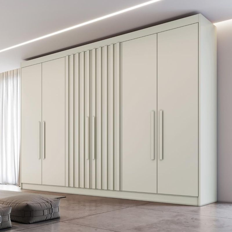 Guarda Roupa Casal 6 Portas 6 Gavetas Potenza Móveis Europa