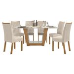 Conjunto-Sala-de-Jantar-Mesa-160cm-Apogeu-6-Cadeiras-Apogeu-Lopas