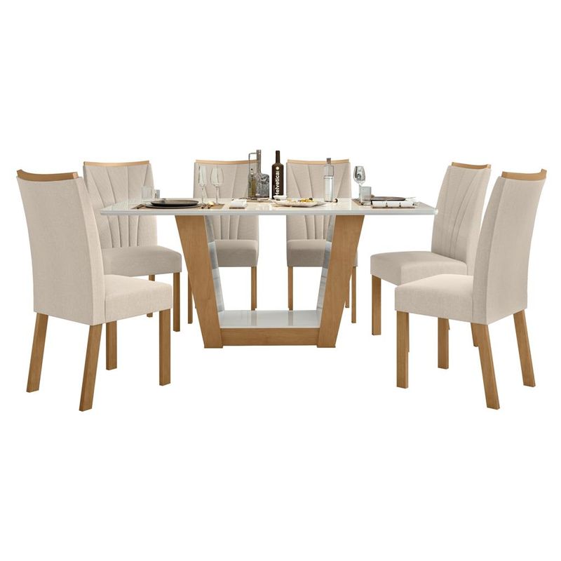 Conjunto-Sala-de-Jantar-Mesa-160cm-Apogeu-6-Cadeiras-Apogeu-Lopas