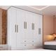 Guarda Roupa Casal 6 Portas 4 Gavetas Las Vegas Doripel