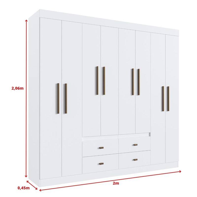 Guarda-Roupa-Casal-6-Portas-4-Gavetas-Las-Vegas-Doripel