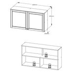 Armario-Aereo-2-Portas-com-Vidro-120cm-Royal-THB