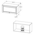 Armario-Aereo-1-Porta-80cm-Royal-THB