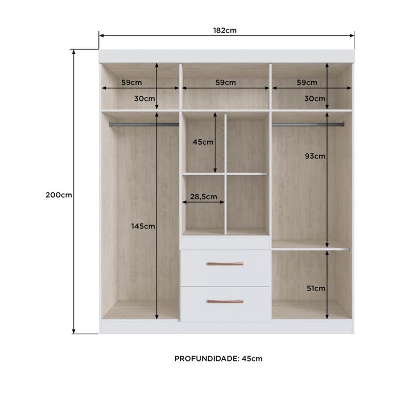 Guarda-Roupa-Casal-6-Portas-2-Gavetas-Santiago-Doripel