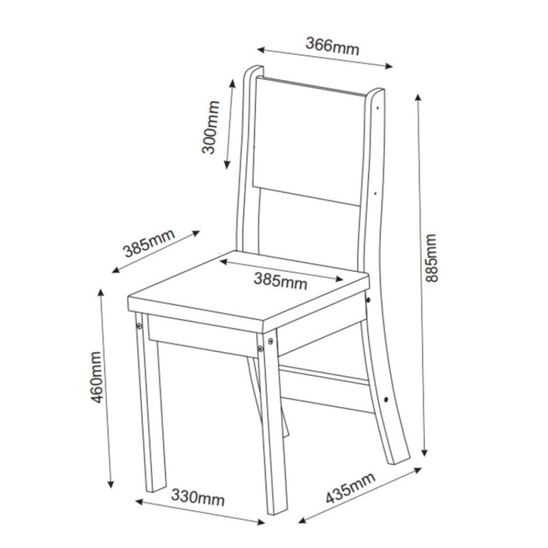 Conjunto-Sala-de-Jantar-Mesa-Redonda-90cm-Imperio-4-Cadeiras-Sol-Viero