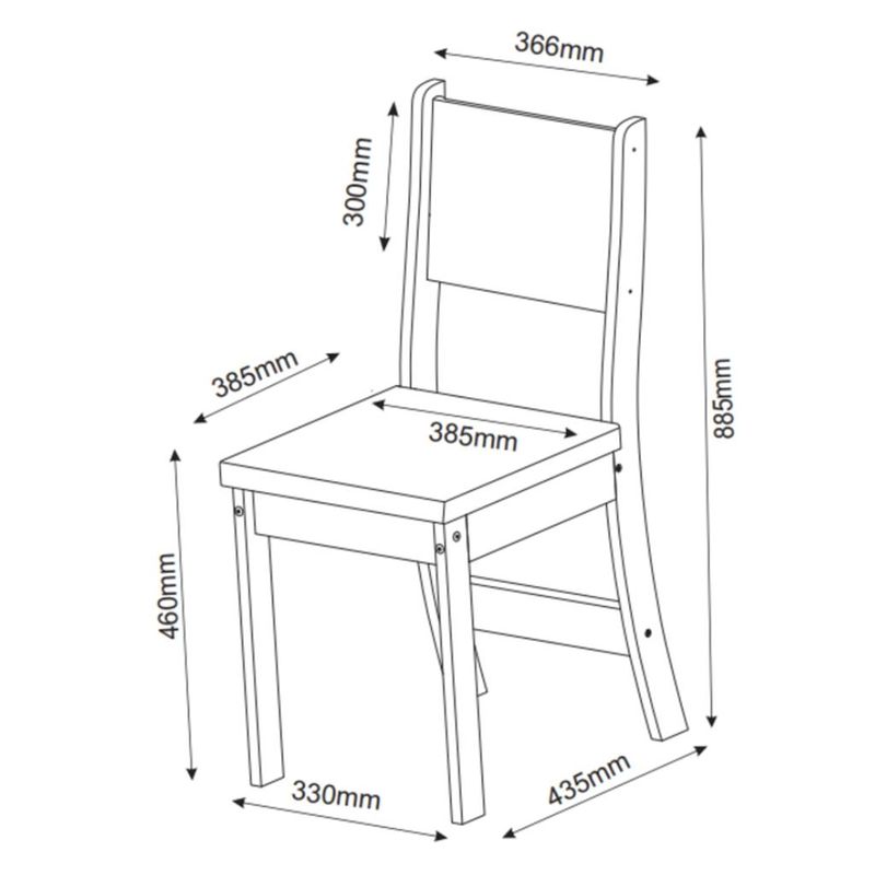Conjunto-Sala-de-Jantar-Mesa-Quadrada-90cm-Imperio-4-Cadeiras-Sol-Viero