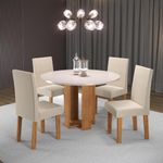 Conjunto-Sala-de-Jantar-Mesa-Redonda-90cm-Copacabana-4-Cadeiras-Sol-Viero