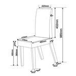 Conjunto-Sala-de-Jantar-Mesa-Redonda-90cm-Copacabana-4-Cadeiras-Sol-Viero