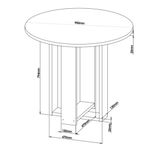 Conjunto-Sala-de-Jantar-Mesa-Redonda-90cm-Copacabana-4-Cadeiras-Sol-Viero