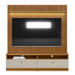 Rack-com-Painel-para-TV-de-ate-75-Polegadas-2-Gavetas-Outro-Preto-Linea-Brasil