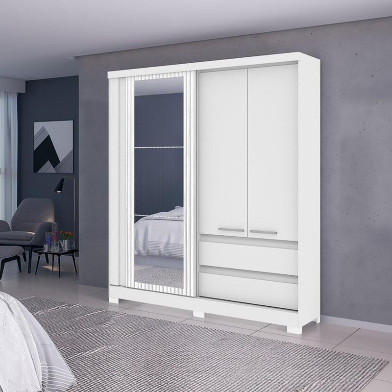 Guarda-Roupa-Solteiro-Espelho-2-Portas-2-Gavetas-Condor-Atualle
