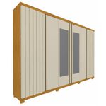 Guarda-Roupa-Casal-Espelho-Pes-6-Portas-4-Gavetas-Ripado-Absolut-New-Gelius