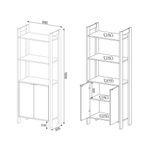 Armario-2-Portas-2-Prateleiras-AZ1009-Tecnomobili