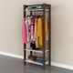 Armário Closet 3 Prateleiras e 1 Cabideiro Az-1029 Tecnomobili