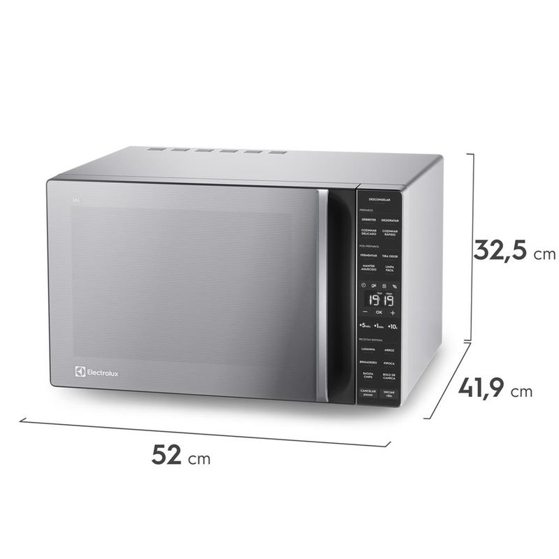 Micro-ondas-Electrolux-Efficient-ME36S-Espelhado-36L