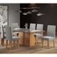 Conjunto Sala de Jantar Paola 6 Cadeiras Venus Viero