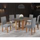 Conjunto Sala de Jantar Paulina 6 Cadeiras Venus Viero