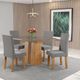 Conjunto Sala de Jantar Valeria 4 Cadeiras Venus Viero