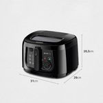 Fritadeira Elétrica Mondial com Óleo Big Fry FT-07 2,5L