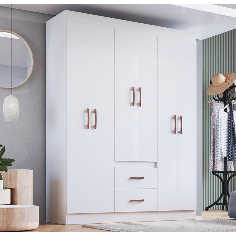 Guarda-Roupa-Solteiro-6-Portas-2-Gavetas-Sidney-Doripel