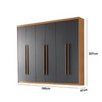 Guarda-Roupa-Casal-6-Portas-2-Gavetas-Hawai-Rufato